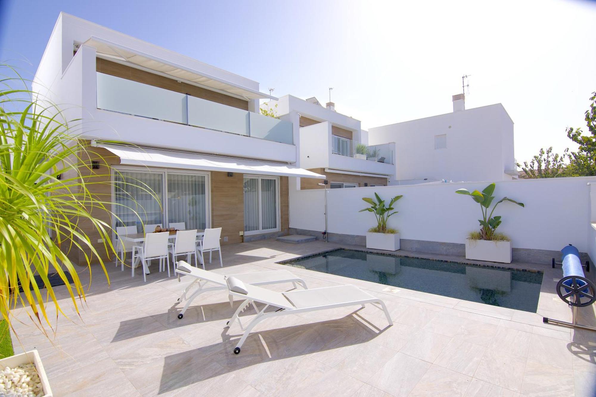 Magnifica Villa En San Pedro De Pinatar San Pedro del Pinatar Exteriör bild